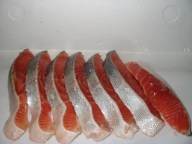 紅鮭切り身(半身)